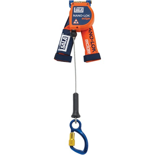 3M™ DBI-SALA® Nano-Lok™ Edge Self Retracting Lifeline, 3500221, cable, quick connect, 8 ft (2.4 m) web