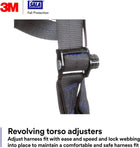 ExoFit™ X300 Comfort Wind Energy Safety Harness, CSA Certified, Class ALP, 420 lbs. Cap. Superior Safety Harness