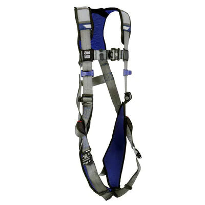 3M DBI Sala Fall Protection ExoFit™ X200 Comfort Crossover Safety Harness,  Work Positioning/Ladder Climbing/Fall Arrest, ALP, 310 lbs., X-Large, Back  - Front - Side - Each (1402164C)